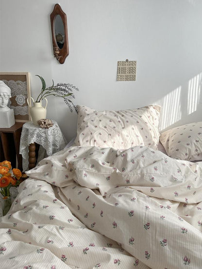 Garduru Vintage Floral Bettwäsche Set