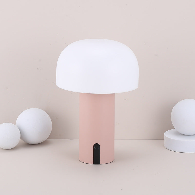 EuroGlow – Tischlampe mit elegantem Pilzdesign und dimmbarer Funktion