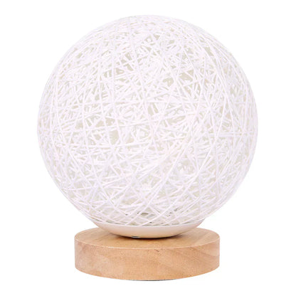Handgefertigte Rattan Tischlampe | RattanGlow