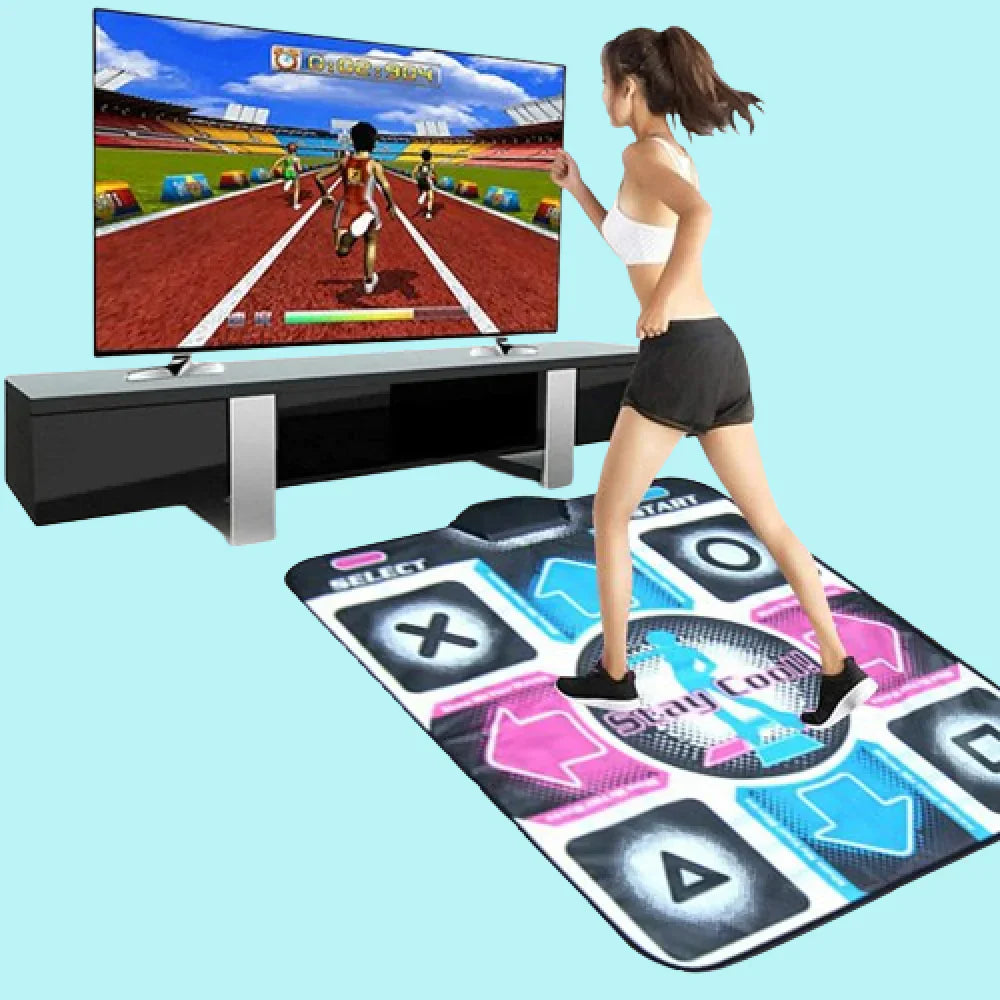 Bewegungssensor Tanzmatte mit Musik für interaktives und verspieltes Fitnesstraining