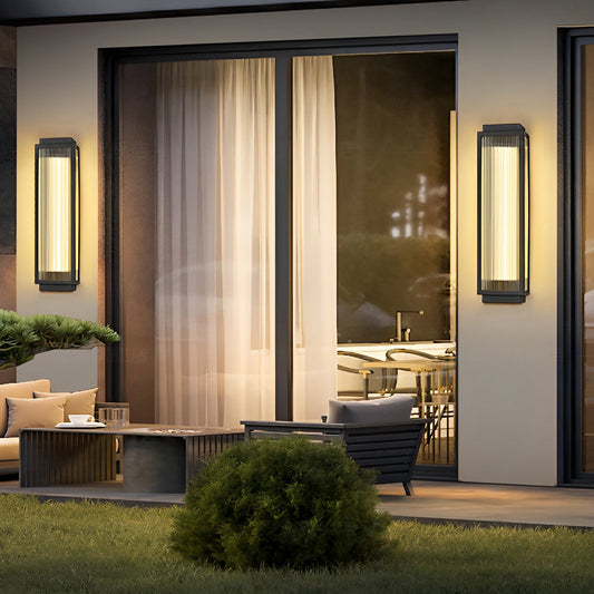 Moderne LED-Wandlampe wasserfest