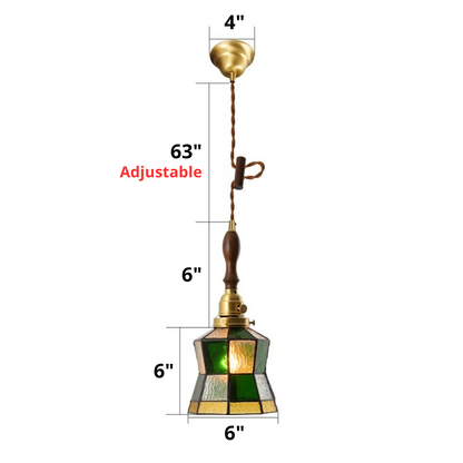 Bunte Glas Pendelleuchten