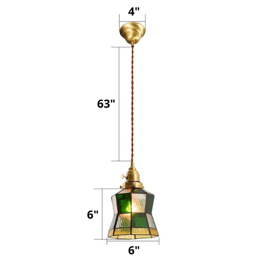 Bunte Glas Pendelleuchten