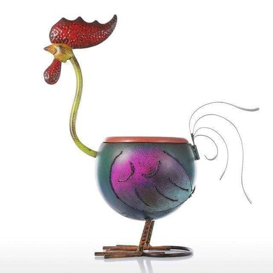 Blumentopf „Rooster Garden“ – Skurriler Charme