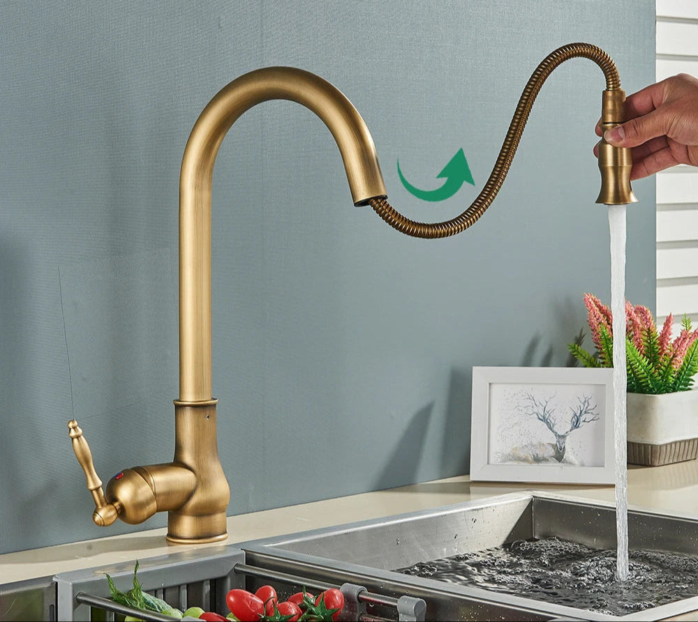 Elegante Küchenarmatur mit Touch-Steuerung