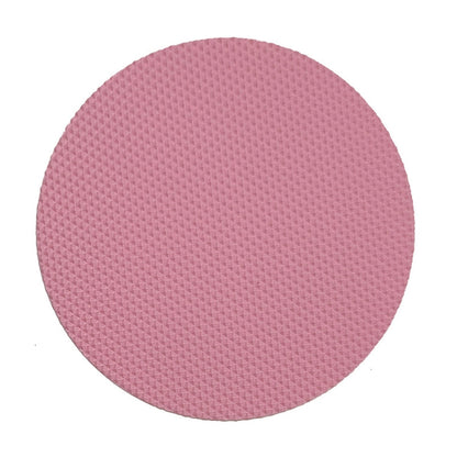 Runde Antirutsch-Aufkleber – 10er Set aus PEVA – Wasserfest & Haftstark, Pink – 10 cm Durchmesser