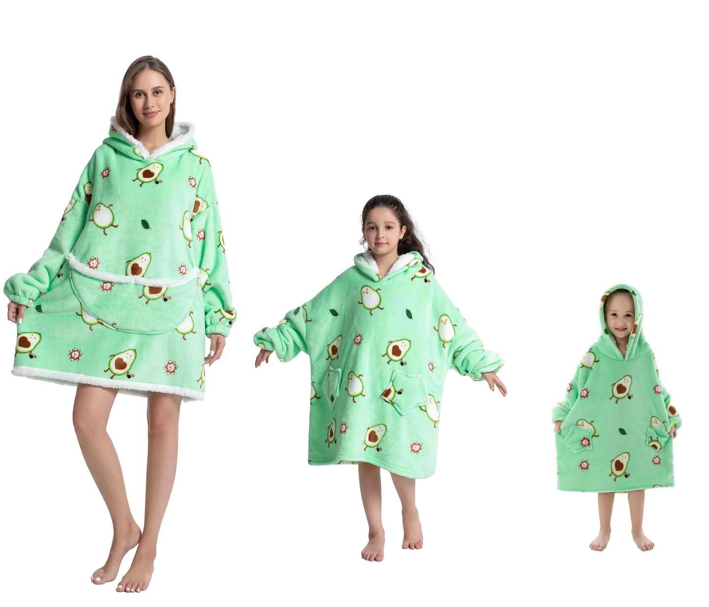 Garduru – Ultra-bequeme, übergroße Hoodie-Decke