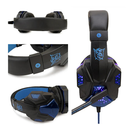 LED Gaming-Headset mit Mikrofon
