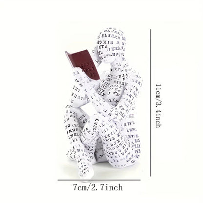 Abstrakte Lese-Figuren