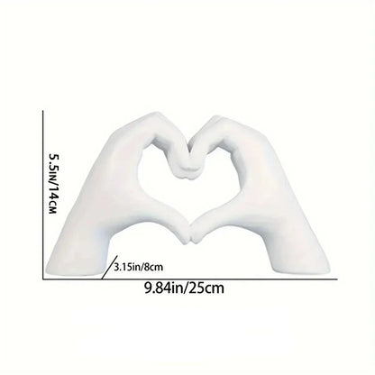 Skulpturale Hände Dekoration – Liebevoll und Elegant