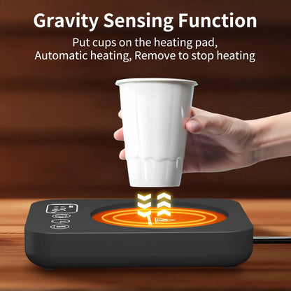 Smart Electric Mug Warmer – 3-Temp Regelung & Automatische Abschaltung für Zuhause & Büro