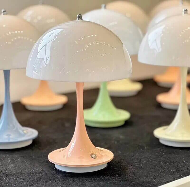 Vintage Mushroom USB wiederaufladbare Tischlampe