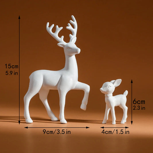 2-teiliges Reh-Figuren-Set