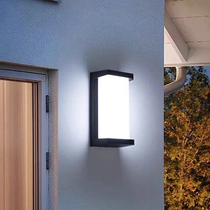 Europäische Moderne Wandleuchte - Wasserdichte LED-Wandleuchte für Balkon, Terrasse & Garten