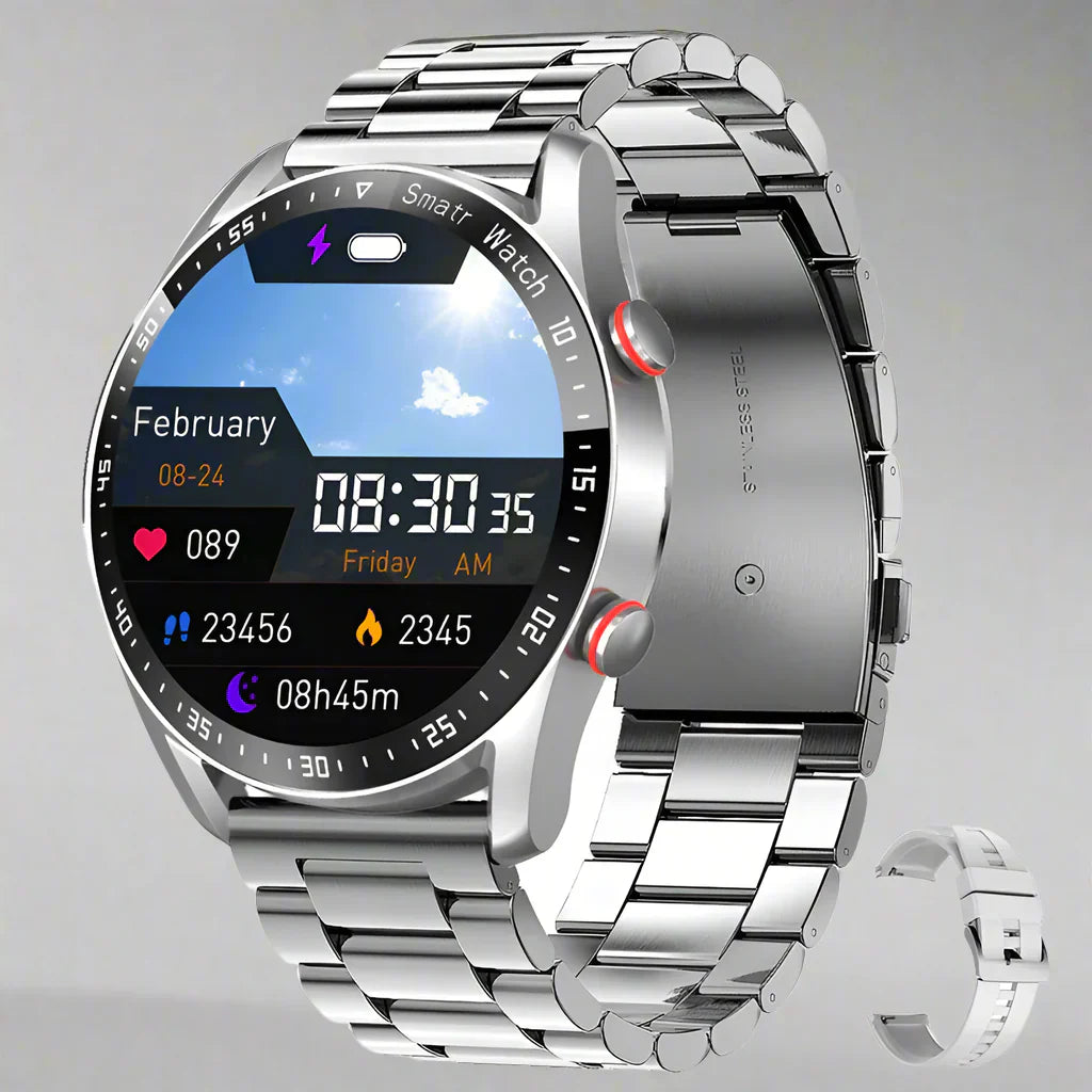 Smartwatch mit Gesundheitsüberwachung | HealthGuard