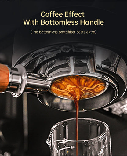 Slim Espresso Maschine – 20-Bar Halbautomatische Kaffeemaschine für ESE-Pads & gemahlenen Kaffee