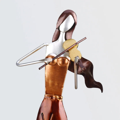 Abstracte Musikinstrument Skulpturen