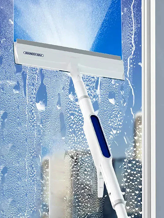 3-in-1 Fensterwischer mit Sprüh- und Wischfunktion – Multifunktionales Reinigungswerkzeug