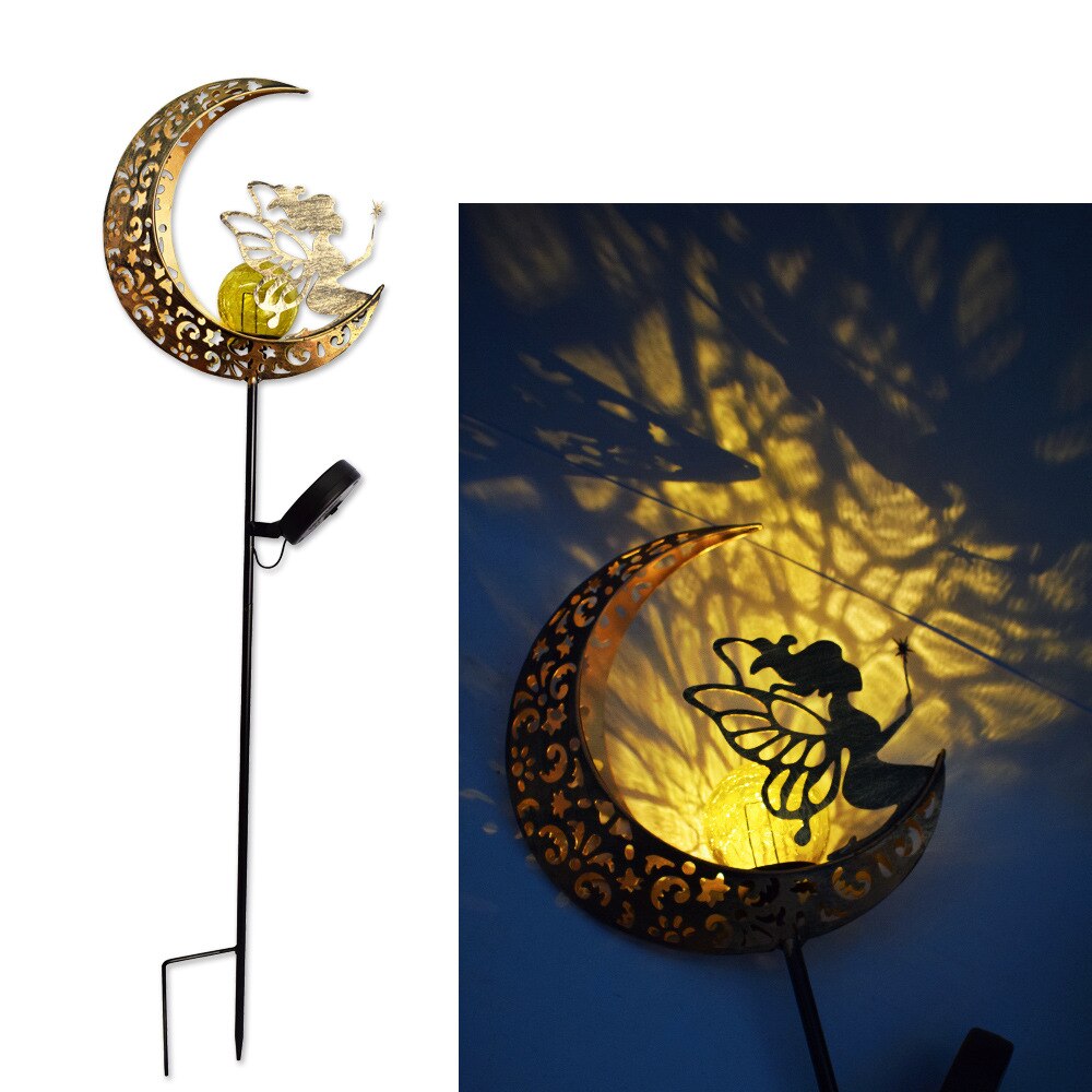 Outdoor Solar-Mond-Fee-Lichter