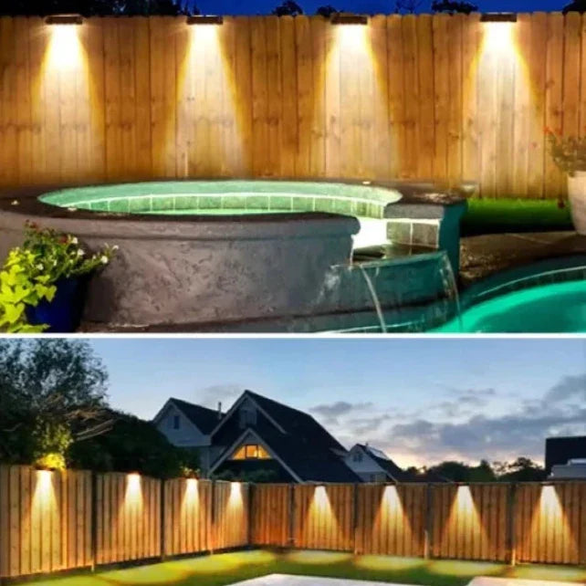 SolarLuxe – 2-teilige Solar Akzentbeleuchtung für elegante Außenbereiche