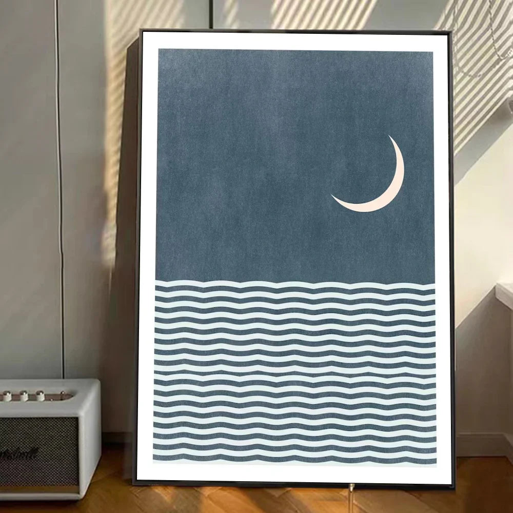 Garduru | Ocean Wave Klebeposter Kunst