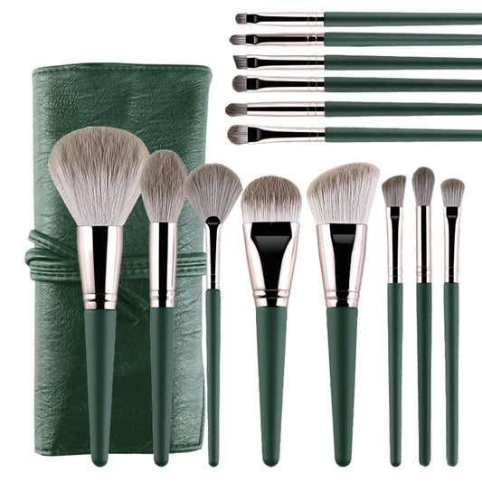 14-teilige Makeup-Pinselset - Weiche, flauschige & vielseitige Schönheitswerkzeuge