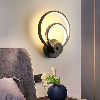 LED-Wandlampe im modernen Eisen-Design für Wohn- und Büroschmuck