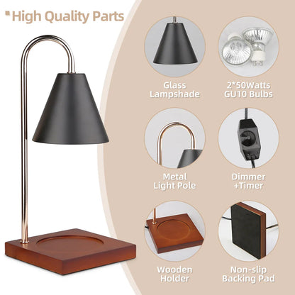 Kerzenwärmerlampe mit Timer