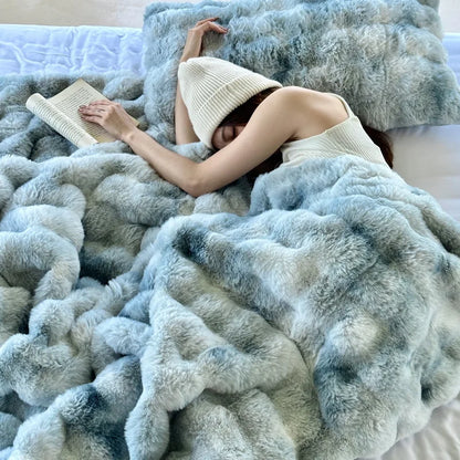 Garduru - Verdickte Samtdecke für winterlichen Komfort