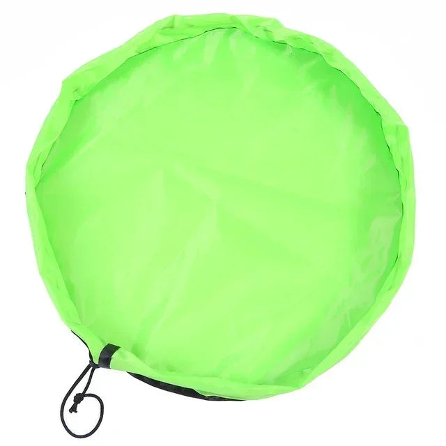Garduru STORAGE CUSHION – Spielzeugkissen & Spielmatte in einem – Faltbarer Organizer für Kinderzimmer