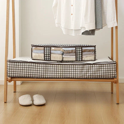 Multifunktionale Aufbewahrungsbox mit Deckel für unter das Bett – Platzsparend und langlebig, ideal für Kleidung und Bettdecken
