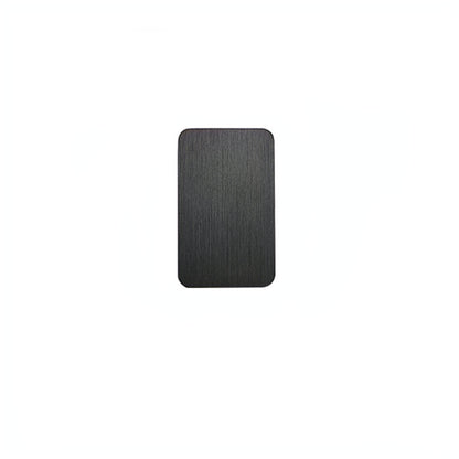 LED Wandleuchte Rechteck | Moderne Metall Innenlampe