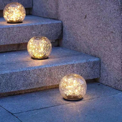 Solar Gartenlampe - Elegante Außenbeleuchtung für Zuhause und Patio-Ambiente