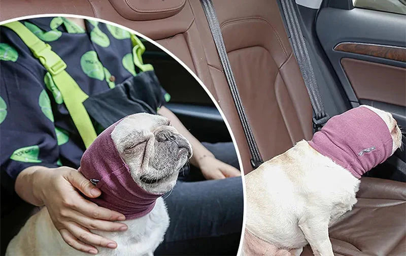 SnugPaws - Wasserdichte Haustier-Ohrenschützer aus Flauschigem Flanell