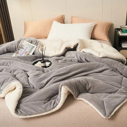 Garduru - Doppelseitige Decke für Sofa oder Bett