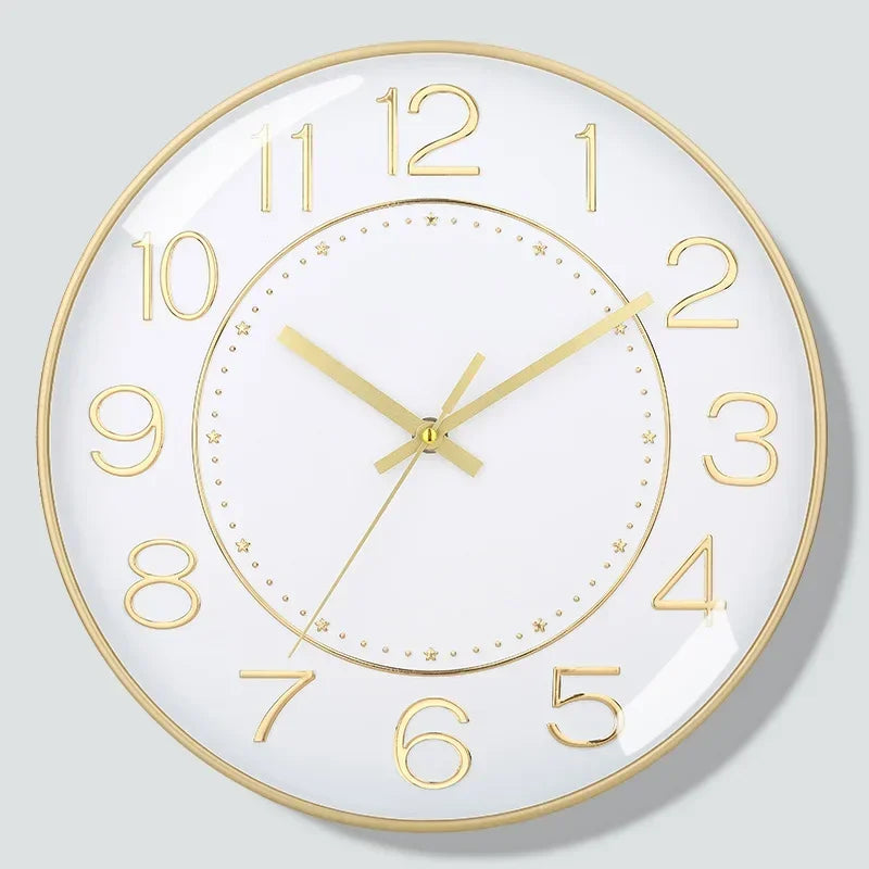 Bunte batteriebetriebene digitale Wanduhr