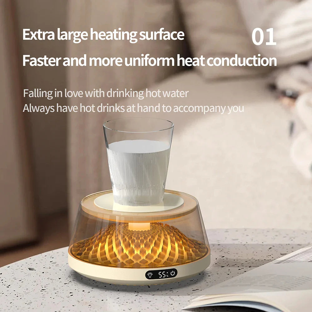 Royaleva USB Kaffeetassenwärmer – 4 Temperatureinstellungen, thermostatischer Untersetzer für Zuhause und Büro