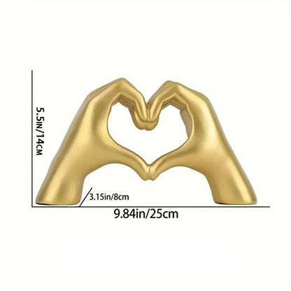 Skulpturale Hände Dekoration – Liebevoll und Elegant