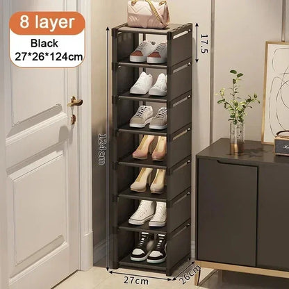 Garduru RACK – Stapelbares Schuhregal für Ecken – Platzsparende Organisation mit Stil