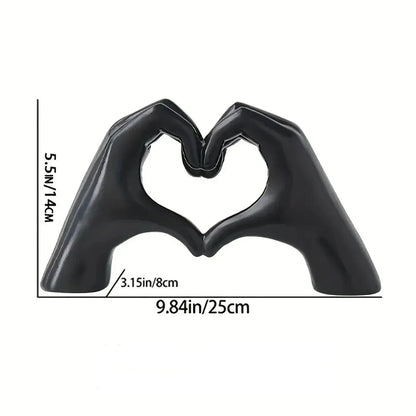 Skulpturale Hände Dekoration – Liebevoll und Elegant