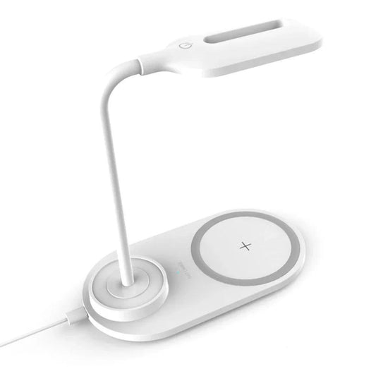 Drahtlose Schnelllade-Tischlampe - Schneller kabelloser Ladegerät für iPhone & Samsung