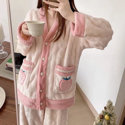 Pyjama-Set aus Fleece