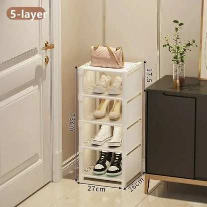 Garduru RACK – Stapelbares Schuhregal für Ecken – Platzsparende Organisation mit Stil