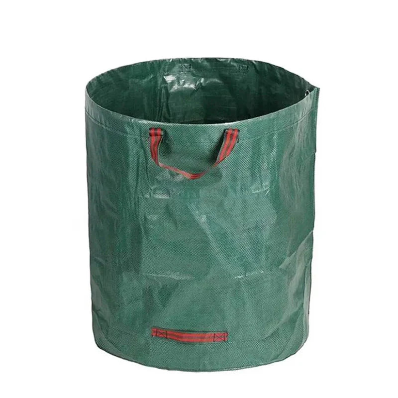 Gartenabfalltasche mit Deckel – Faltbare Laubsammlung Aufbewahrung