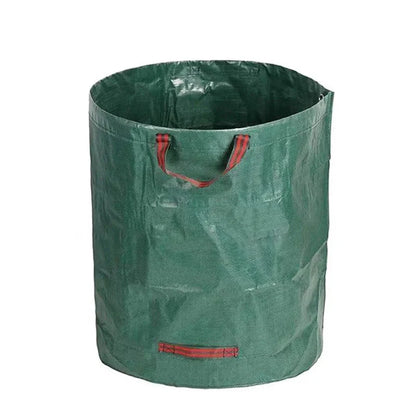 Gartenabfalltasche mit Deckel – Faltbare Laubsammlung Aufbewahrung