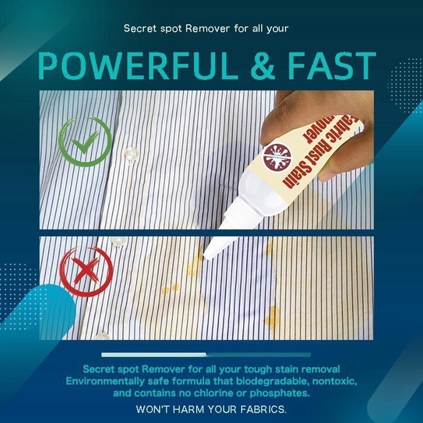 StainHero™ Fleckenentferner 50ML  | 1+1 GRATIS