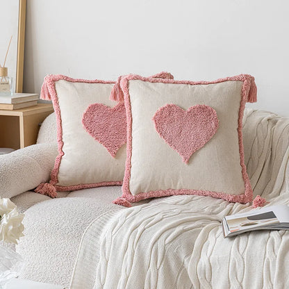 NordicVibes – Luxuriöse geometrische gestepptes Kissenbezug für elegante Innenräume