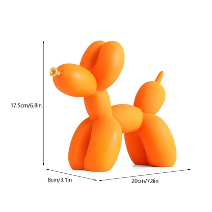 Nordische Ballonhundefiguren Innenstatue