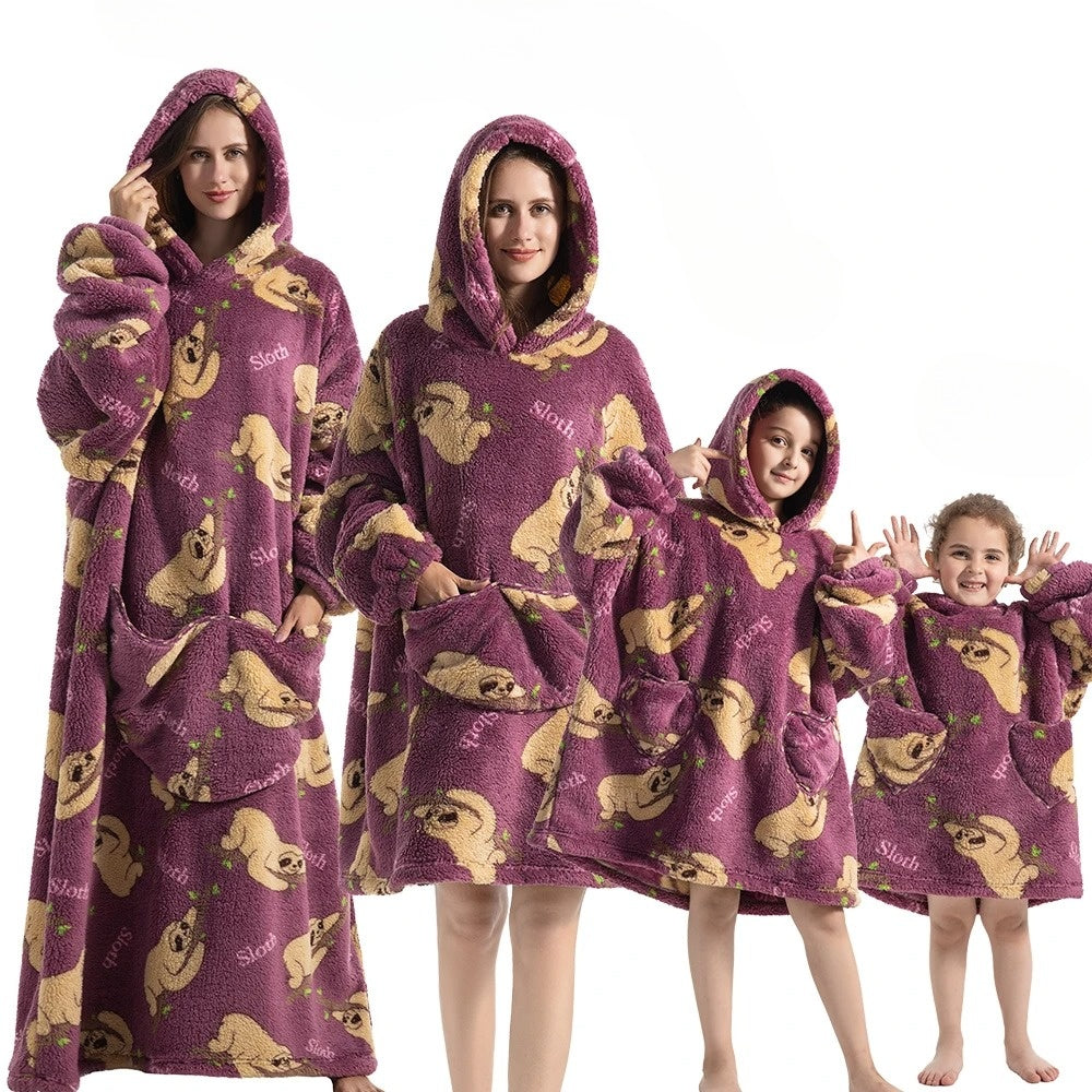 Garduru – Hoodie Decke Kürbis festlich