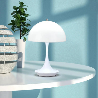 Bauhaus Mushroom Lampe – Wiederaufladbar, Elegant & Touch-Steuerung